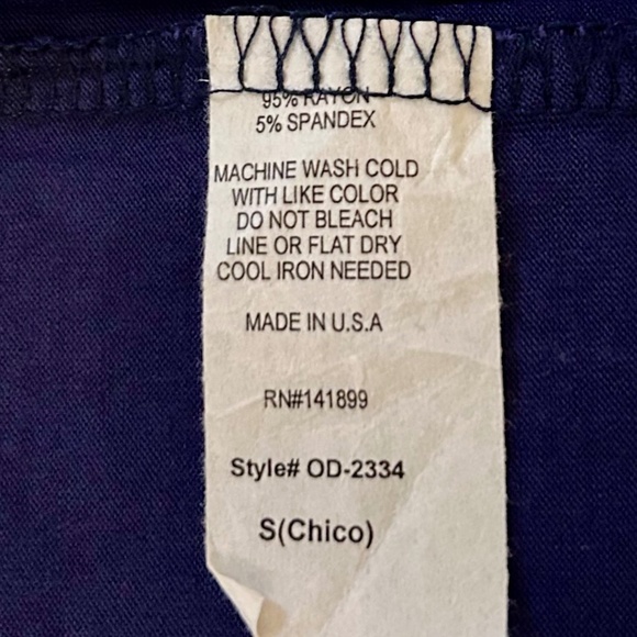 🌼4 for $20!🌼FREE TO LIVE Women’s Navy Open Cardigan, NEVER WORN, Size Small - Picture 6 of 6